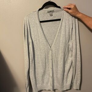 Bass Light Gray Women's Cardigan